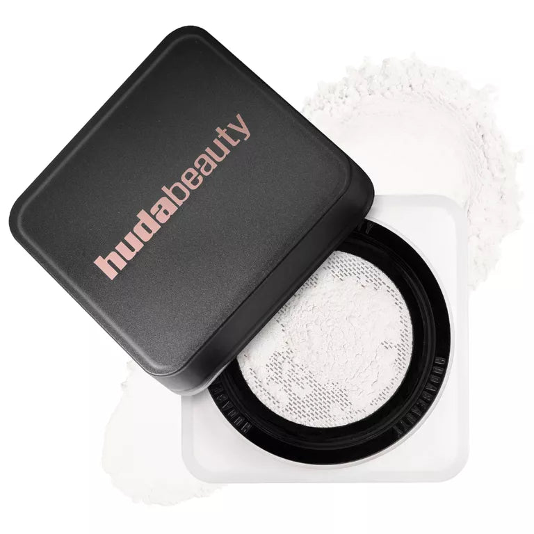 Huda Beauty Easy Bake Loose Baking & Setting Powder - Oil Control & Pore Minimizing Makeup for Flawless Finish | Perfect for Baking, Setting & Long-Lasting Matte Look