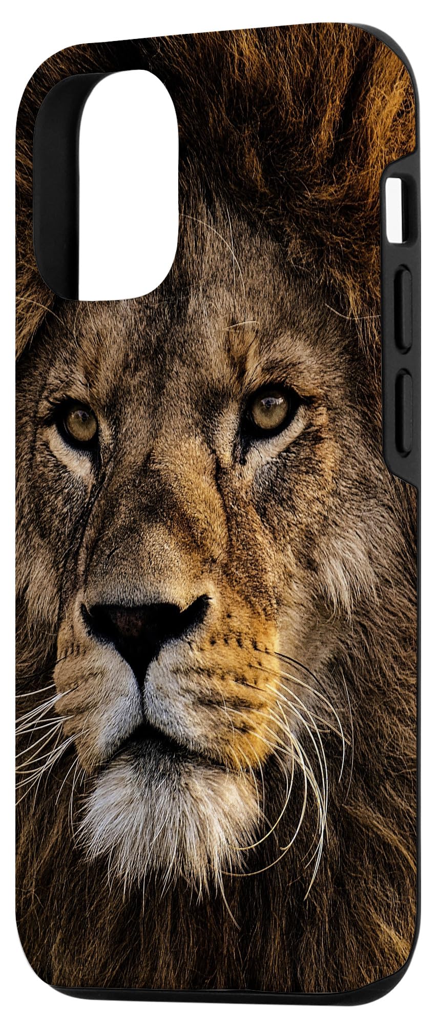 Premium Lion Head Leo Phone Case for iPhone 12/12 Pro - Stylish Zodiac Protection with Shock Absorption | Perfect for Daily Use, Gifts & Leo Horoscope Enthusiasts