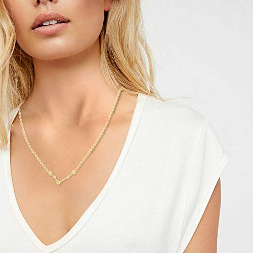2Pcs Zodiac Necklace for Women - 12 Constellation Sign Necklace with CZ Stones, Astrology Star Pendant Jewelry - Perfect Birthday Gift with Message Card - Ideal for Daily Wear, Parties & Special Occasions