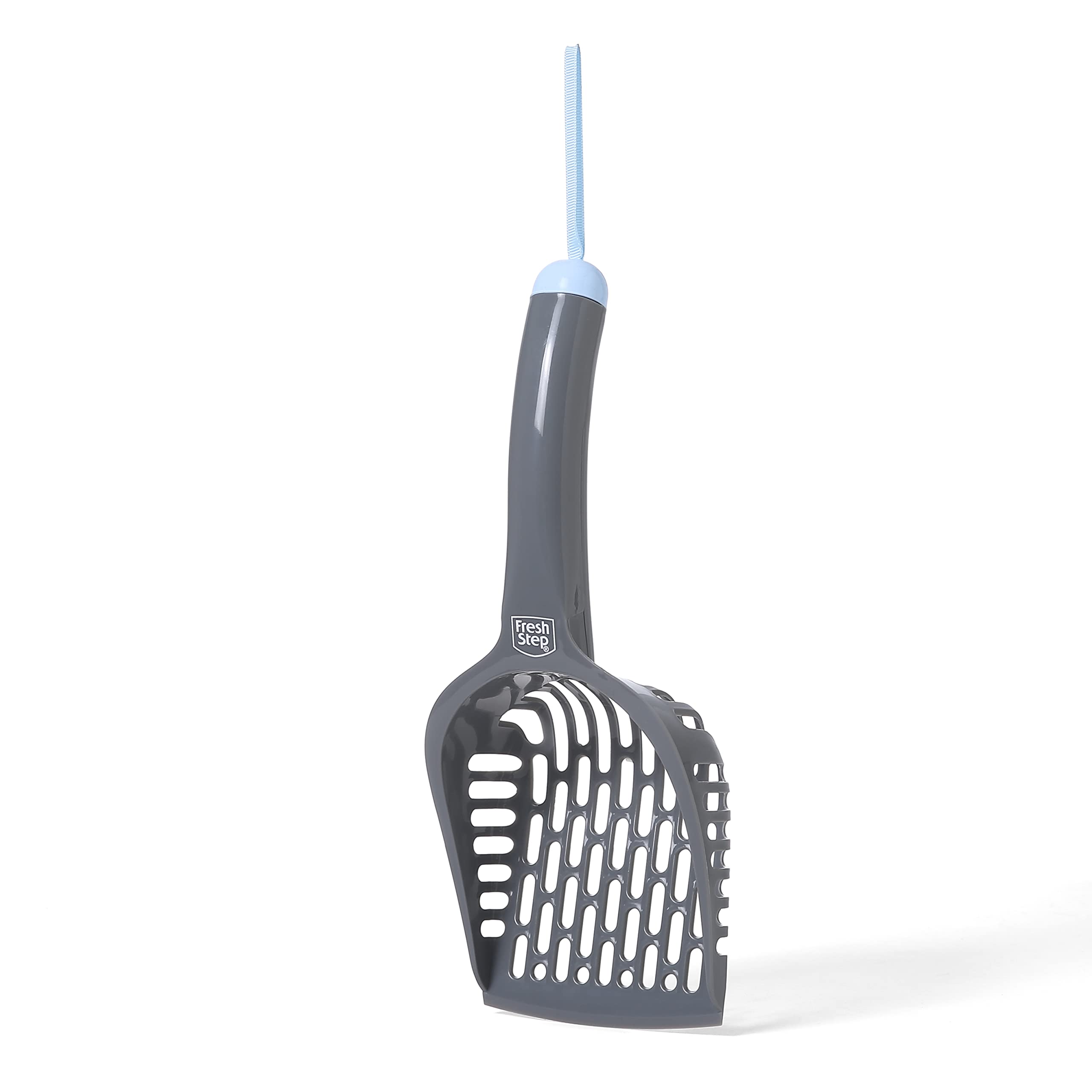 Fresh Step Cat Litter Scoop - Durable Plastic Litter Scooper for Small to Large Litter Boxes | Essential Cat Litter Supplies & Waste Cleanup Tool | Perfect for Daily Cat Care & Litter Box Maintenance