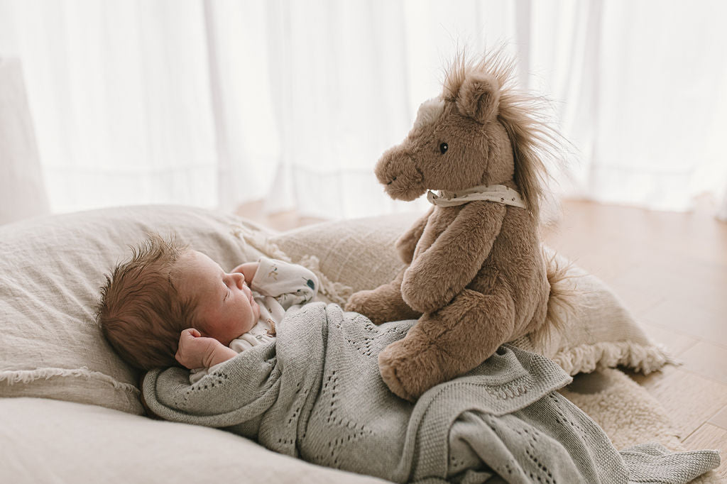 Harvey the Horse Plush Toy - Soft & Cuddly Stuffed Animal for Kids, Perfect for Playtime, Nursery Decor, and Gifts | Ideal for Birthdays, Christmas, and Bedtime Comfort