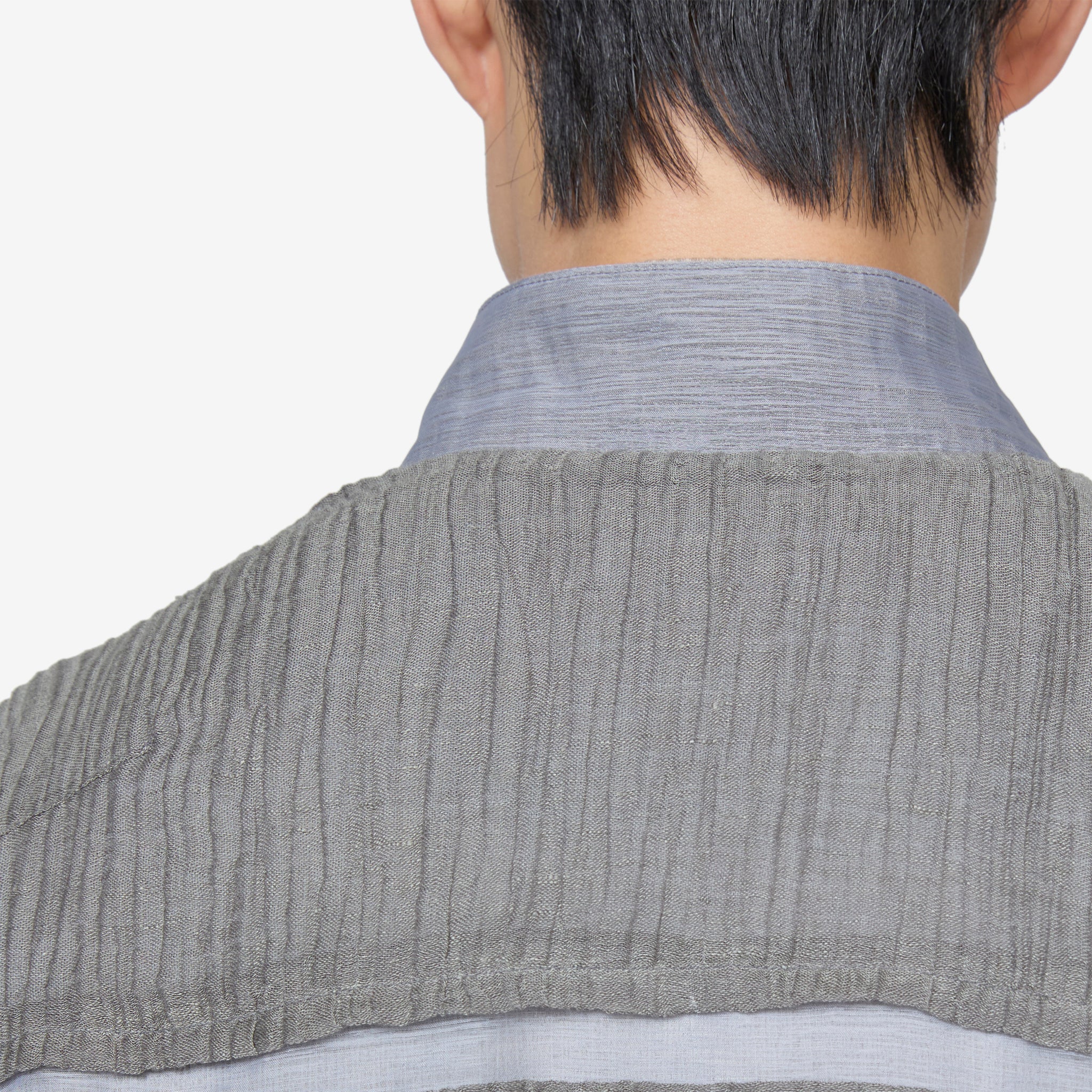 Ep.5 01 Men's Casual Vest in Gray - Lightweight Layering for Outdoor Activities & Streetwear Fashion