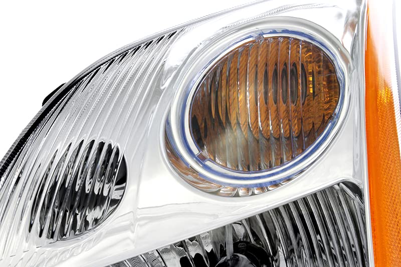 Nissan Sentra Headlights Replacement Set - Compatible with 2007 2008 2009 Models - Halogen Headlamp Assembly for Driver & Passenger Side - Perfect for Night Driving and Foggy Conditions