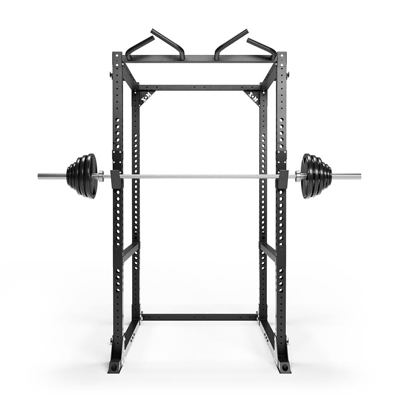 XM Infinity Rack - 255lbs Rubber Olympic Weight Set for Home Gym Strength Training - Perfect for CrossFit, Powerlifting & Bodybuilding Workouts
