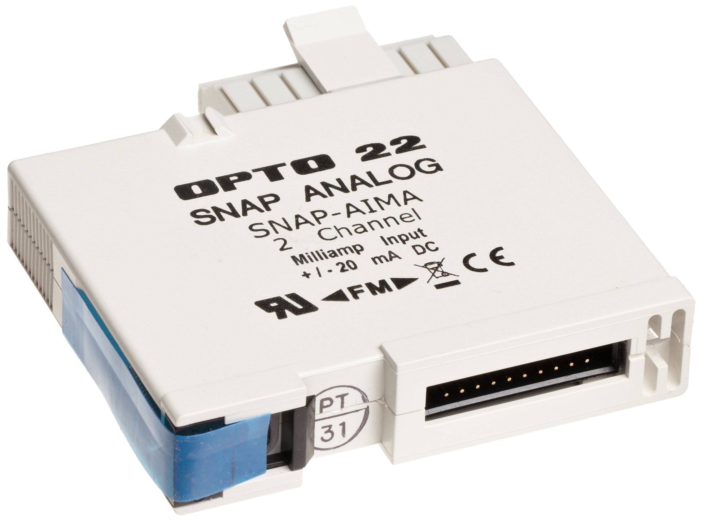 SNAP-AIMA 2-Channel Analog Current Input Module (-20mA to +20mA) for Industrial Automation & Process Control Systems