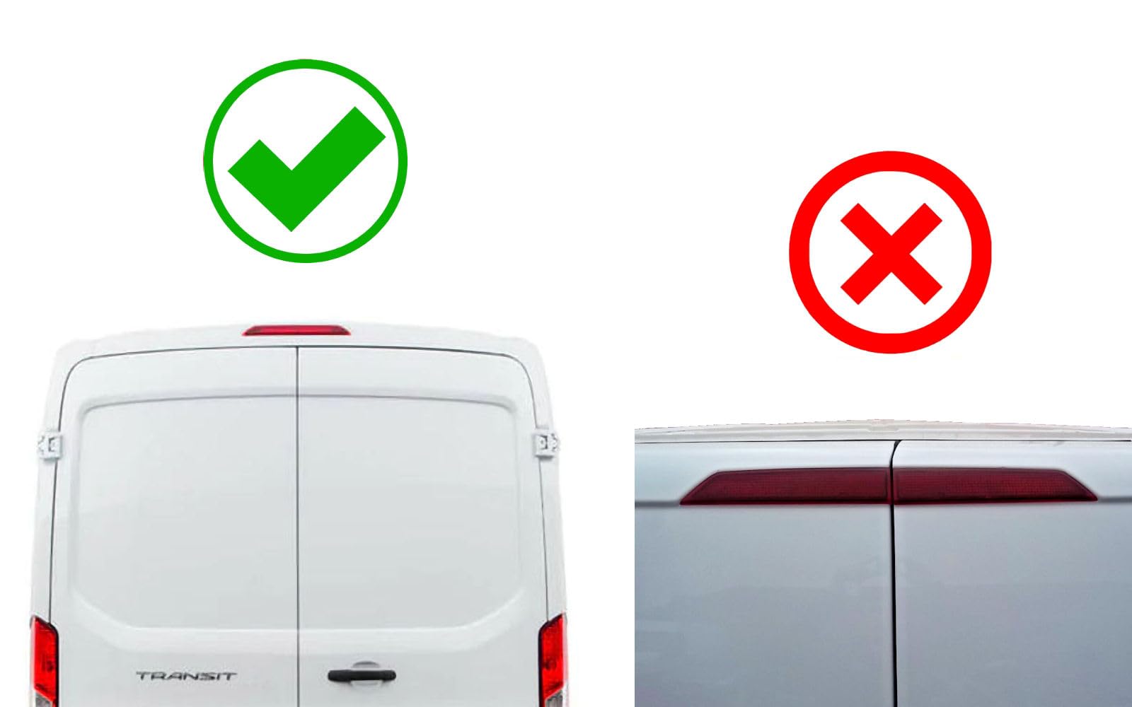 2014+ Ford Transit Jumbo Van Rear View Backup Camera with 7