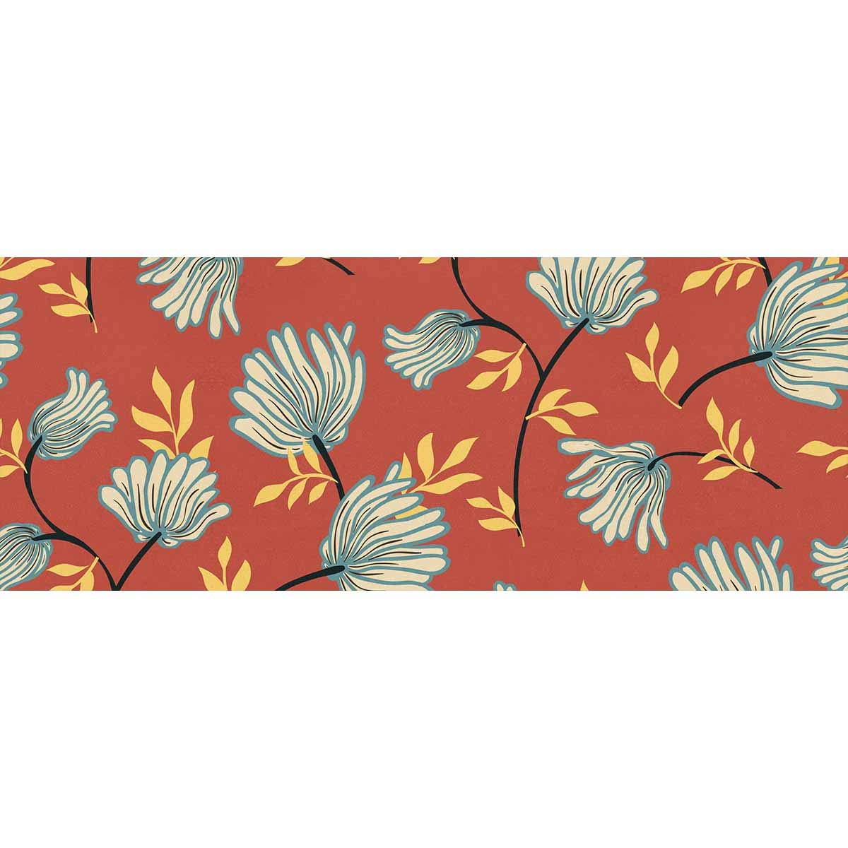 Elegant Ditsy Floral Gift Wrap Paper - 58 x 23 Inch Summer Flowers Wrapping Paper for Birthdays, Weddings & Parties (5 Rolls) - Perfect for Boys, Girls & Adults Gift Wrapping