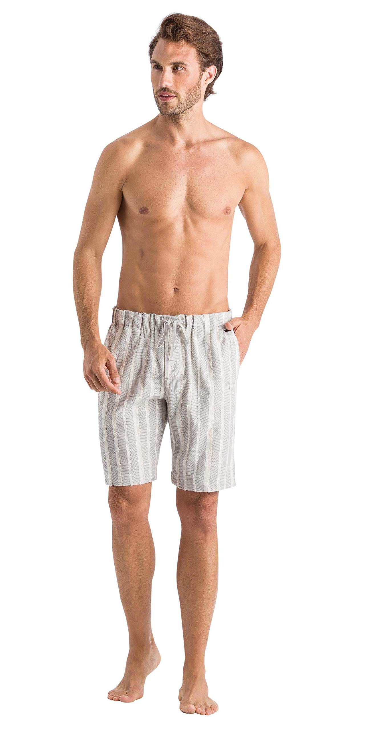 HANRO Men's Tano Shorts - Comfortable Cotton Casual Shorts for Summer | Perfect for Beach, Gym, and Outdoor Activities