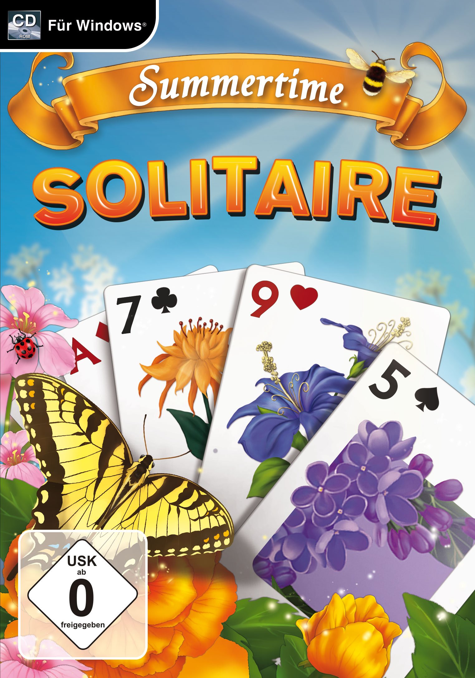 Summertime Solitaire - Fun & Relaxing PC Card Game for Summer Vacation & Leisure Time
