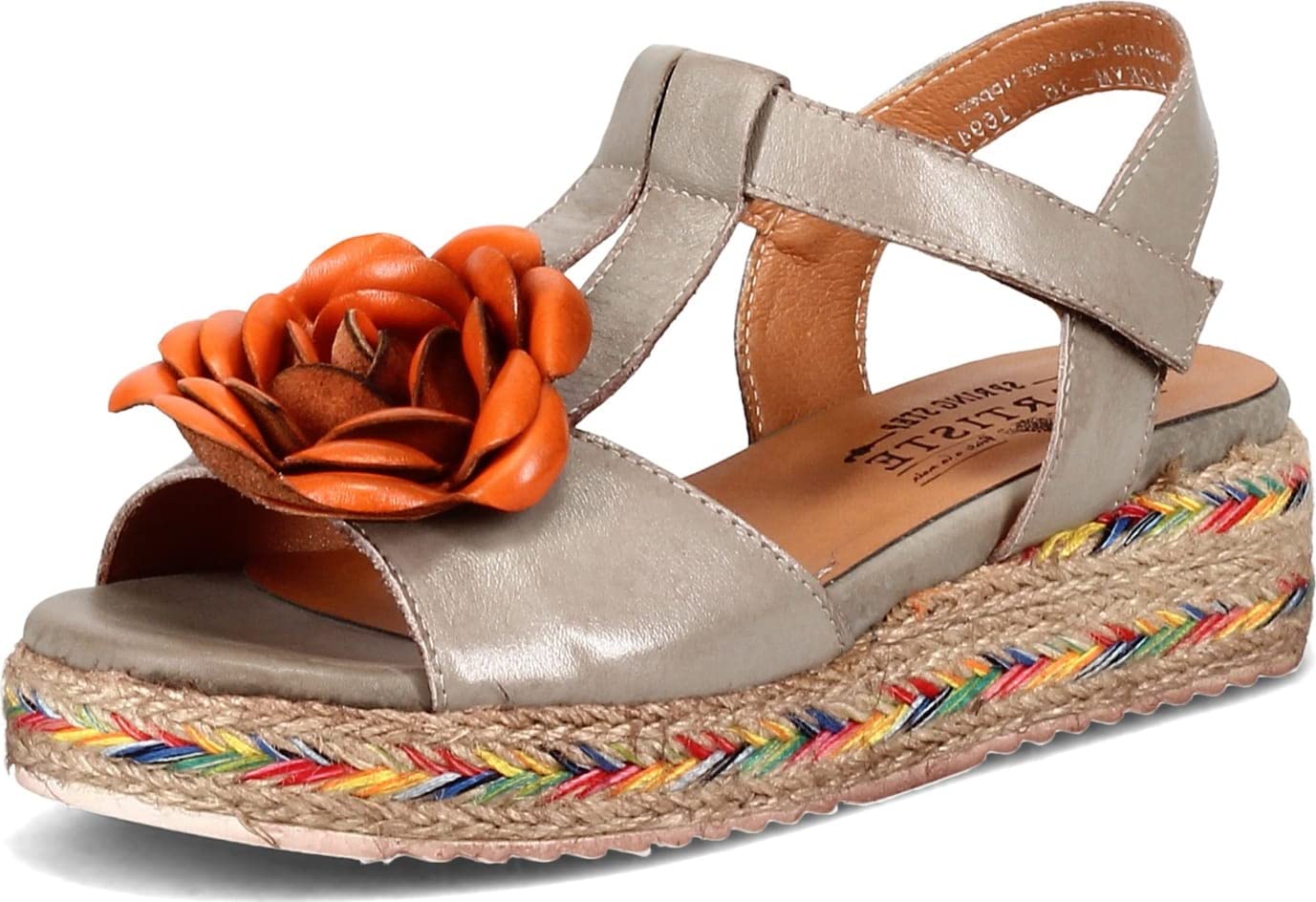 Spring Step L'Artiste Women's Tempest Wedge Sandals - Comfortable Slip-On Summer Shoes with Cushioned Footbed for Walking, Beach & Outdoor Activities