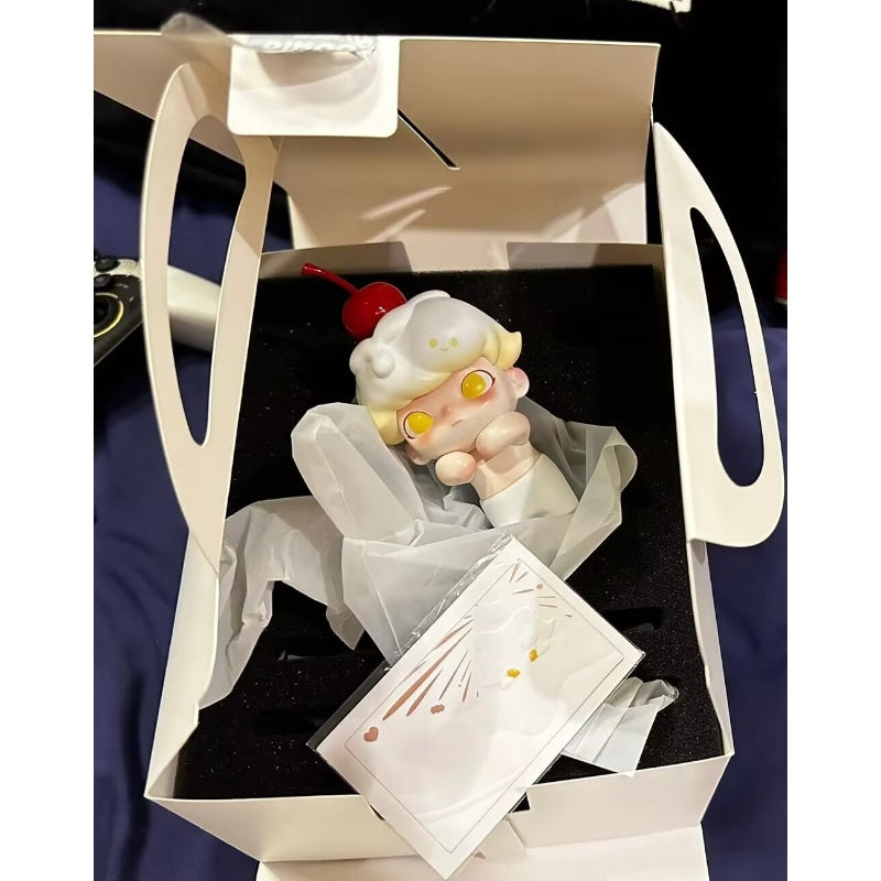 DIMOO Cream Squares Limited Edition Collectible Figure - Cute Cartoon Character for Display, Gift, and Home Decor