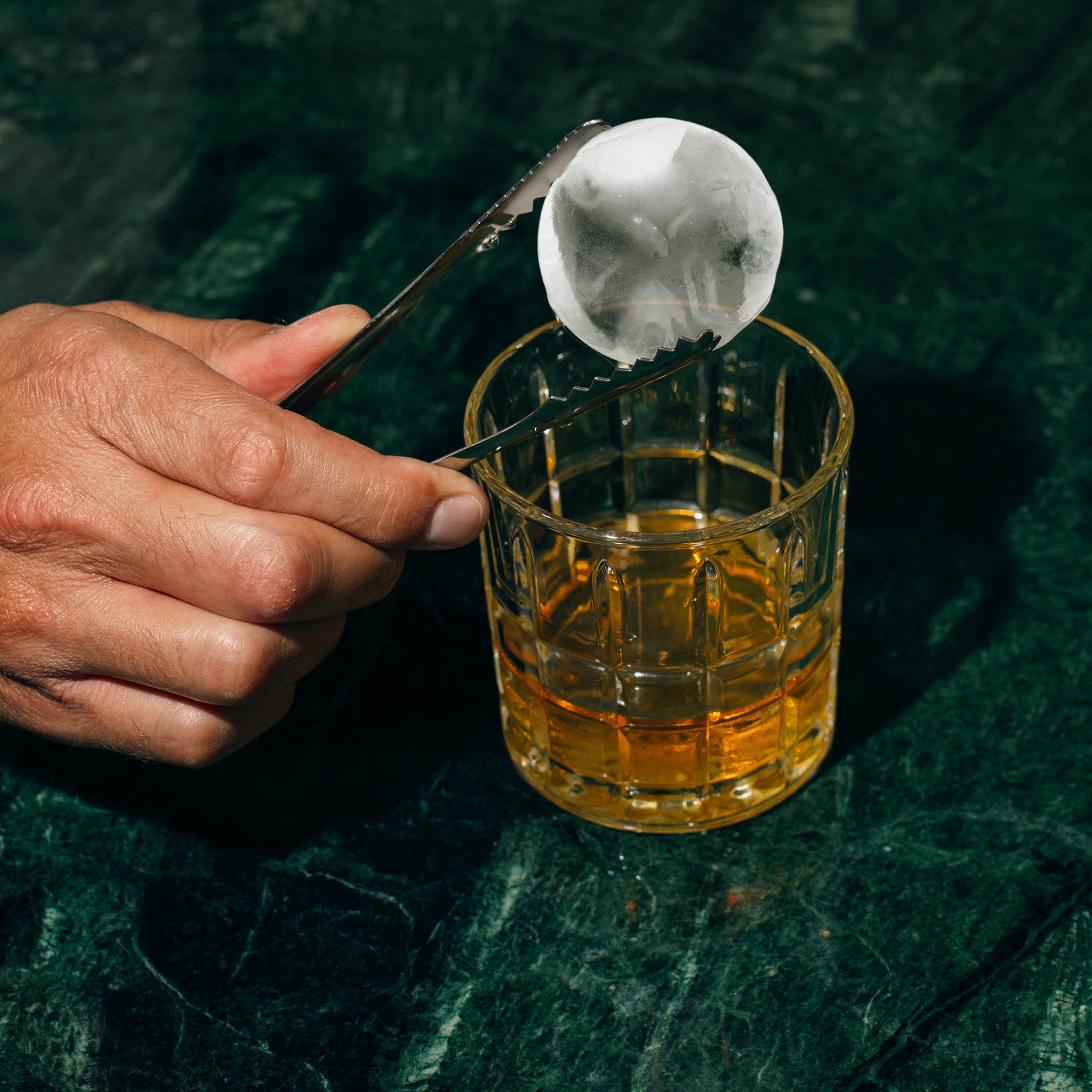 Newair® Countertop Whiskey Ice Ball Maker - 32 Ice Spheres in 24 Hours | Perfect for Cocktails, Bourbon & Scotch | Home Bar & Party Essential