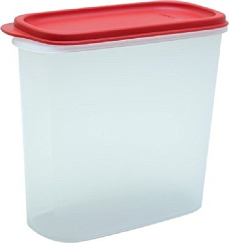 Tupperware Plastic Smart Saver Food Storage Container - 2.3 Liter (2.3L) Airtight Kitchen Organizer, BPA-Free, Microwave & Dishwasher Safe, 1-Piece Multicolor | Perfect for Meal Prep, Leftovers & Pantry Organization