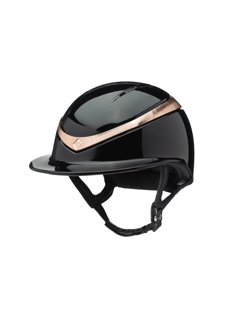 Charles Owen Halo Gloss Riding Helmet - Premium Equestrian Safety Gear for Show Jumping & Dressage