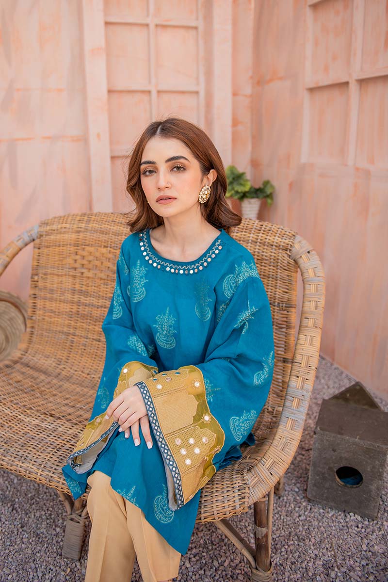 KEHKISHAN Embellished Blouse for Women - Elegant Floral Lace Top for Casual & Party Wear - Perfect for Office, Date Night & Special Occasions