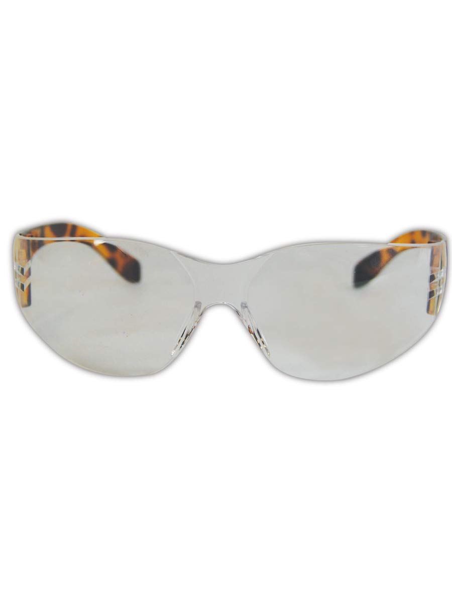 Wraparound Safety Glasses - ANSI Z87.1 Certified Protective Eyewear for Work, Construction & DIY Projects | Clear Anti-Fog Lenses, Comfortable Fit