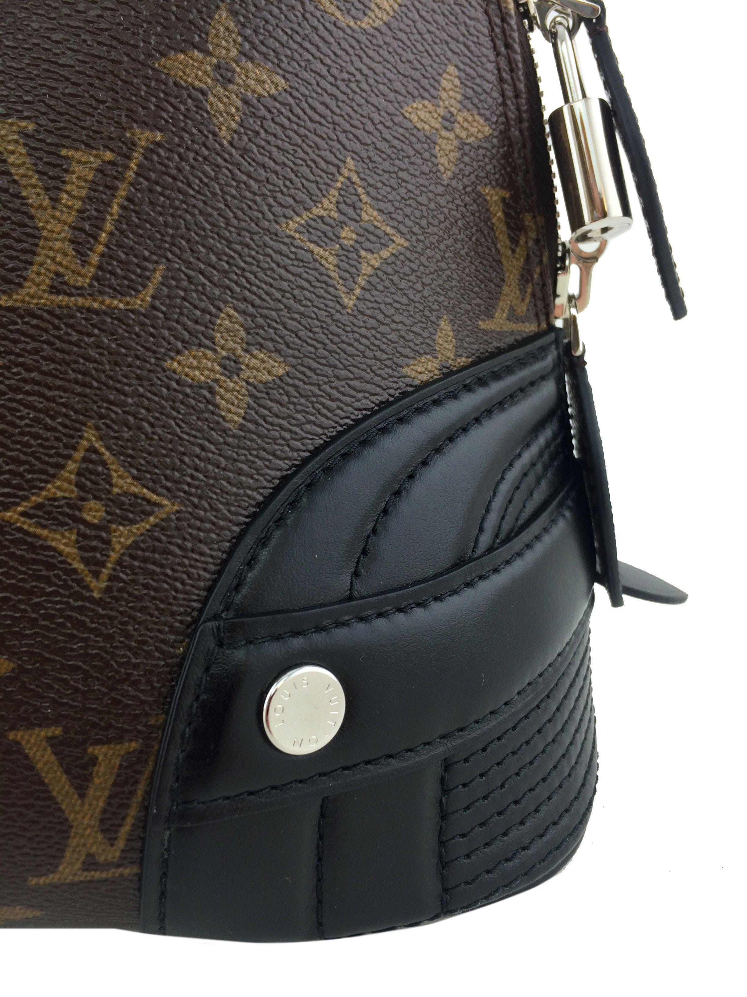Authentic Louis Vuitton Limited Edition Shiny Monogram Canvas Alma PM Handbag - Luxury Designer Shoulder Bag for Women, Perfect for Parties, Date Nights & Special Occasions