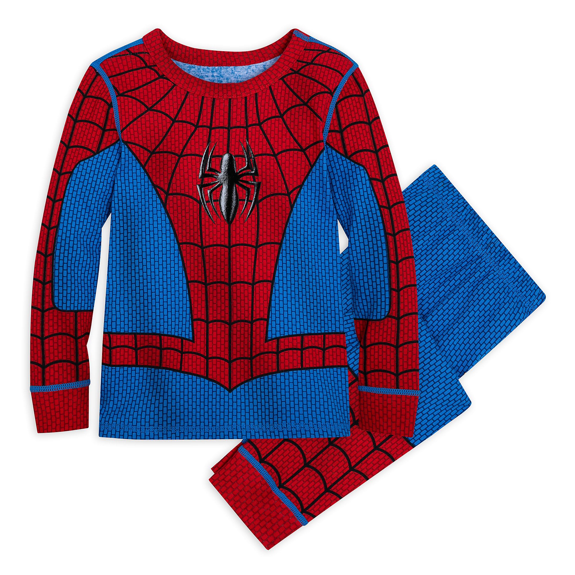 Spider-Man Kids Costume Pajamas - Superhero Sleepwear for Boys & Girls | Perfect for Halloween, Cosplay & Birthday Parties