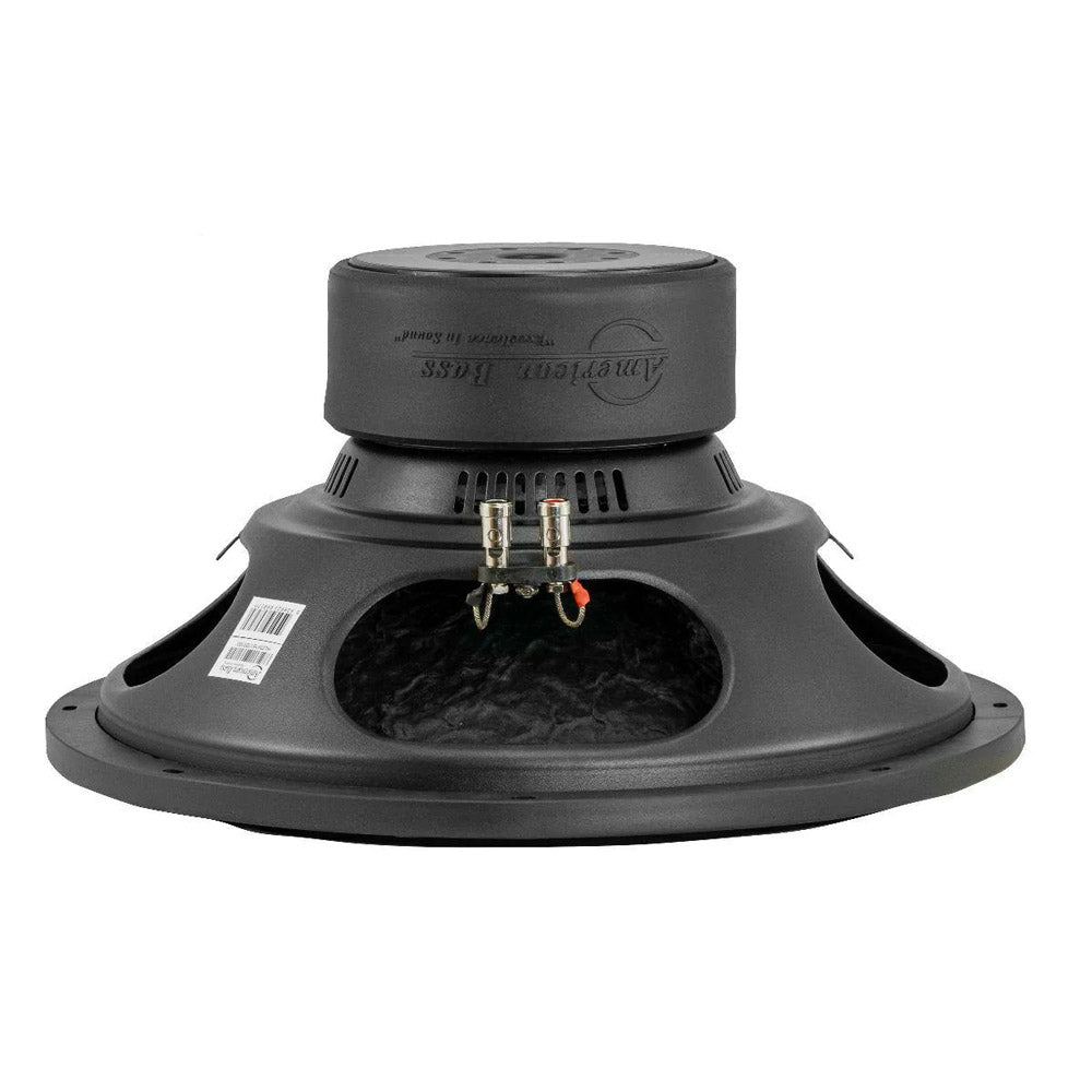 American Bass DX154 1000W 15 Inch DX Series Single 4 Ohm Car Subwoofer - High Power Bass for Car Audio Systems & Home Theater