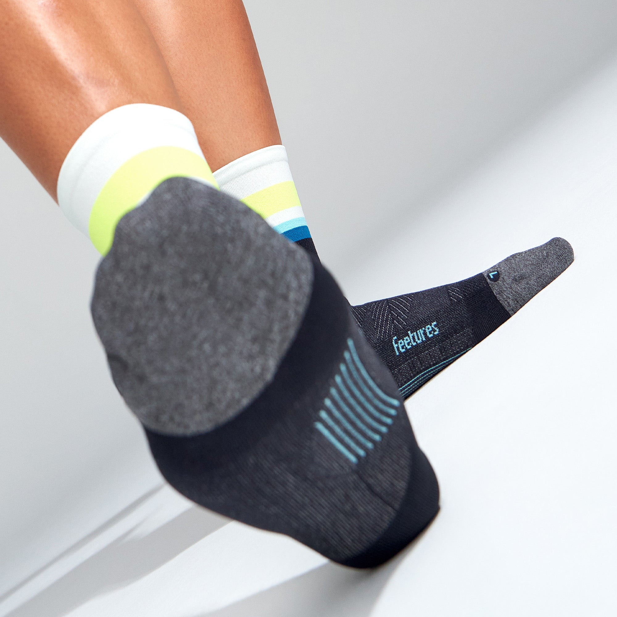 Elite Ultra Light Mini Crew Socks - Breathable & Comfortable for Running, Hiking & Everyday Wear