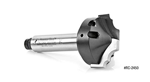 Amana Tool RC-2450 CNC Multiprofile 56 Diameter Router Bit - Industrial Grade for Woodworking & Cabinet Making | Perfect for CNC Machines & Professional Wood Shaping