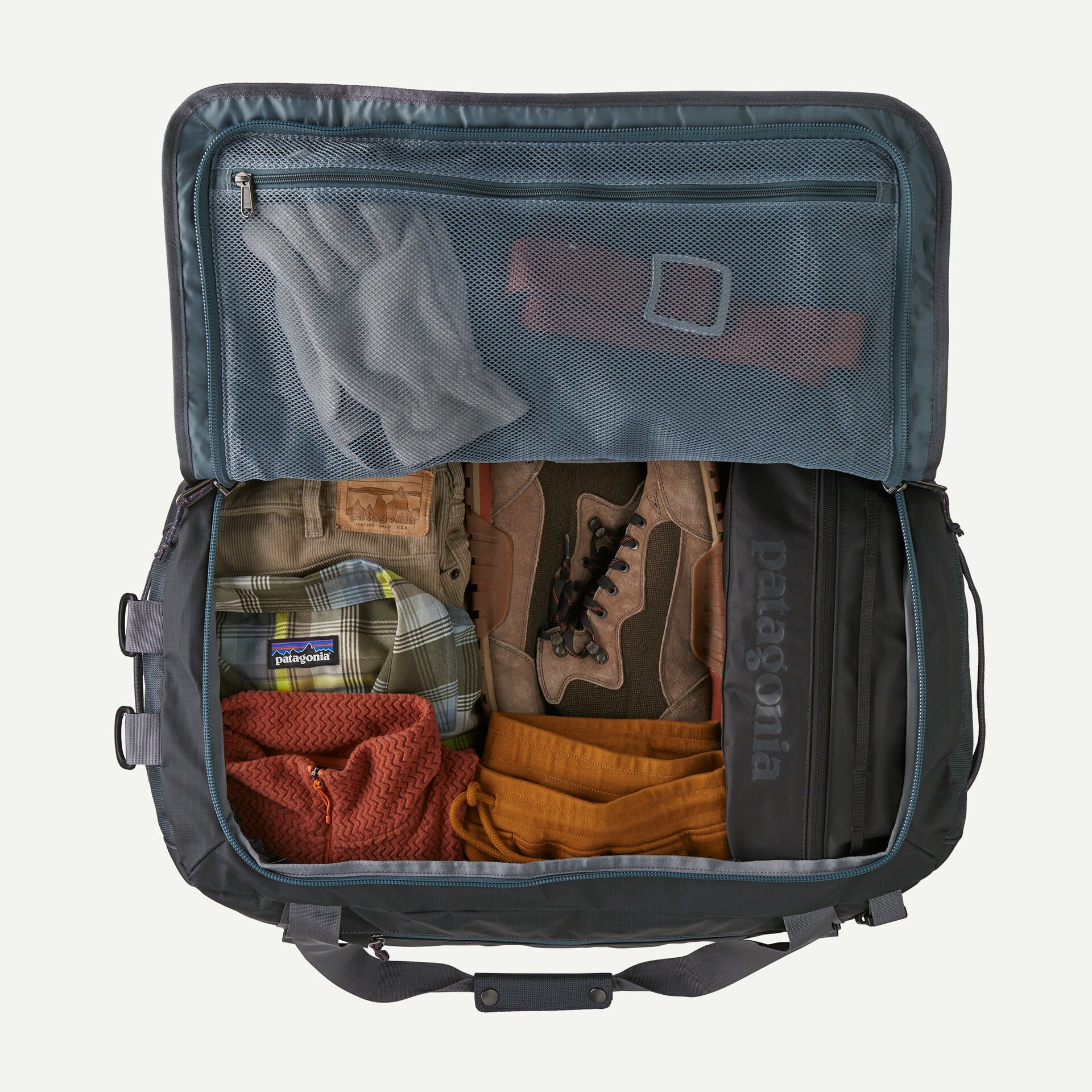 Black Hole Duffel Bag 55L - Waterproof Travel Duffel for Camping, Hiking & Gym - Durable & Lightweight Gear