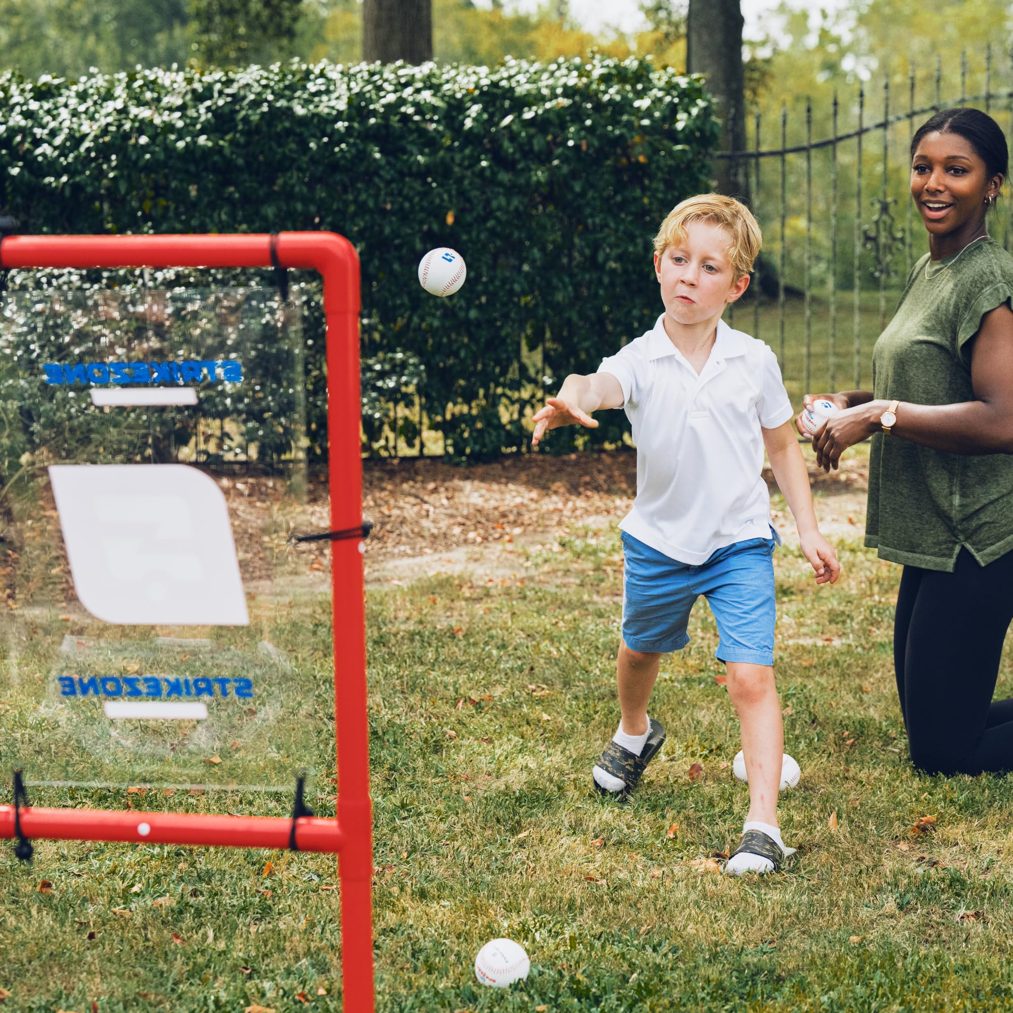 Backyard Baseball Set for Kids & Adults - Complete Homerun Kit with Strike Zone, 26