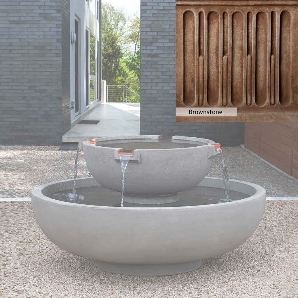 Campania International Large Del Rey Outdoor Garden Fountain – Perfect for Patio, Backyard, and Landscape Decor