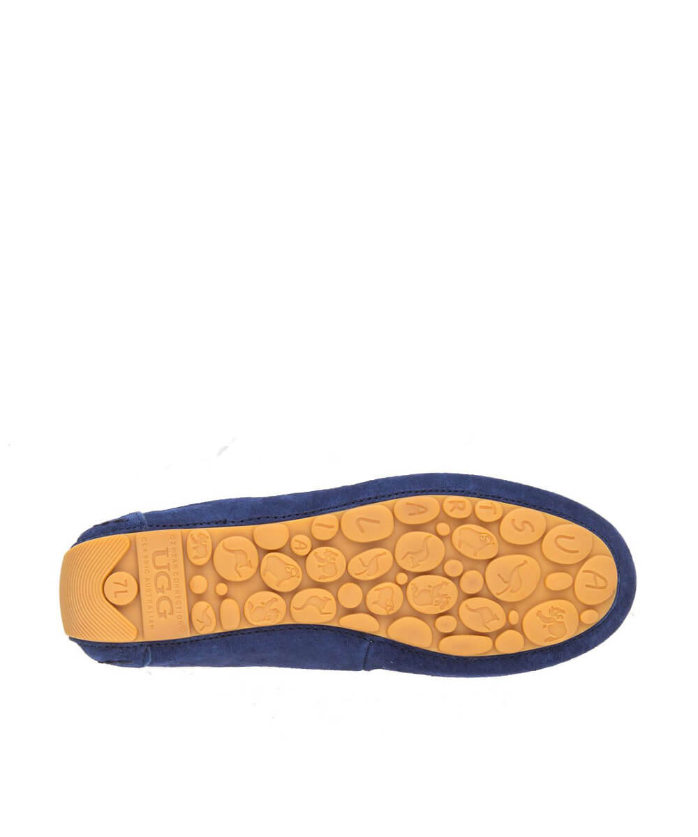 Women's UGG Summer Moccasin Slippers - Comfortable Soft Sheepskin Indoor/Outdoor House Shoes for Women - Perfect for Home, Travel & Relaxation