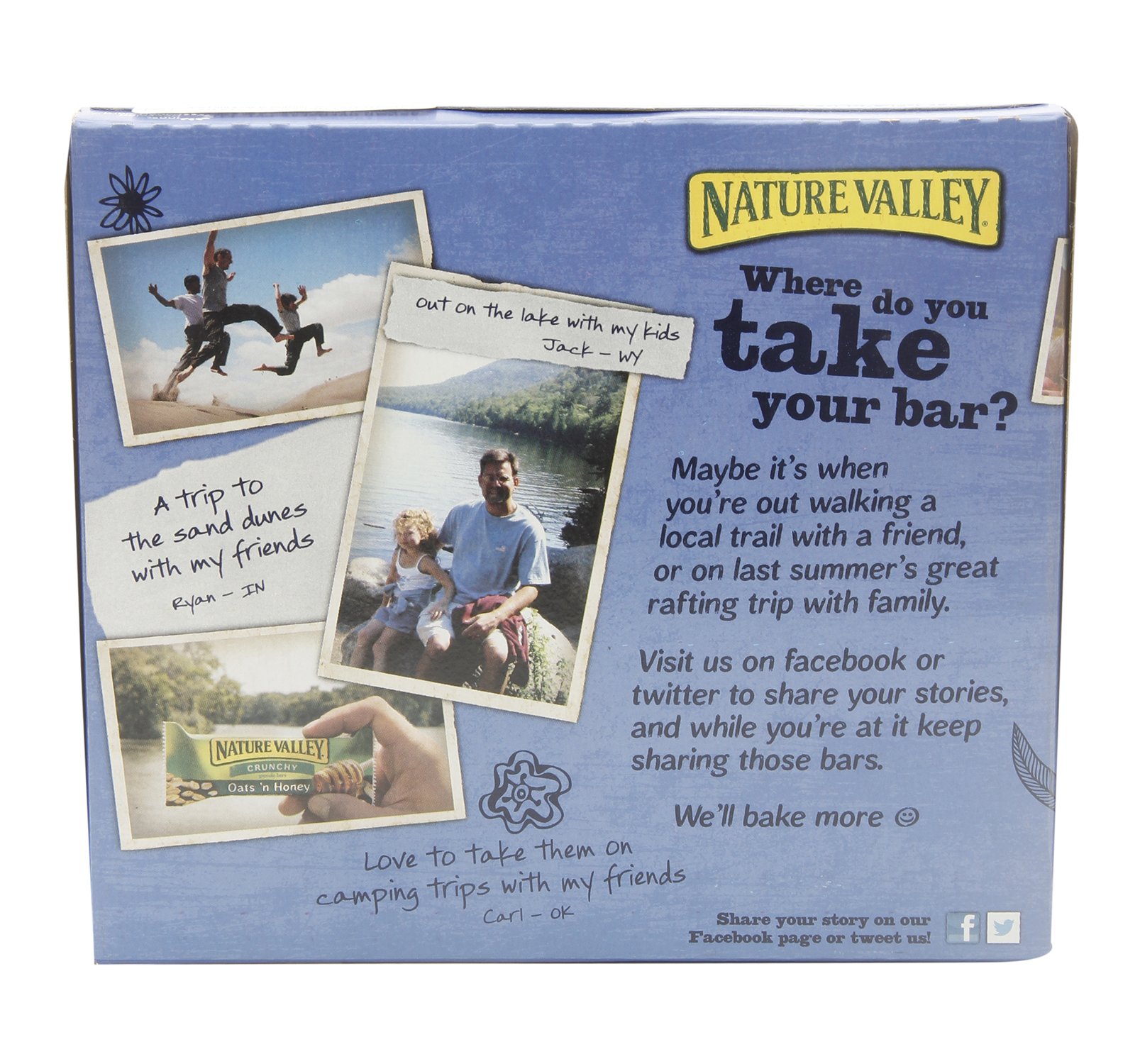 Nature Valley Crunchy Granola Bars Variety Pack - 12 Bars (8.94 OZ, 6 Pouches) | Healthy Snacks for Hiking, Office & School Lunch | Oats & Honey, Peanut Butter & Chocolate Flavors