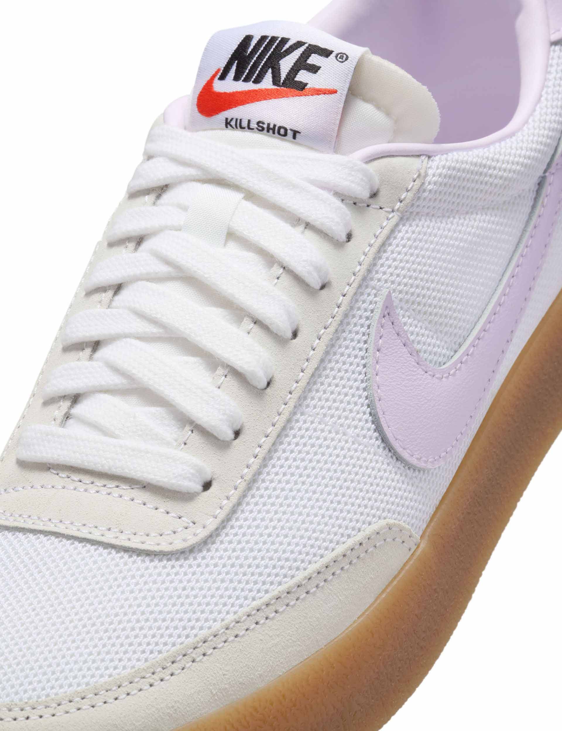 Nike Killshot 2 Leather Sneakers - White/Gum Light Brown/Barely Grape | Men's Casual Shoes for Everyday Wear & Street Style Outfits