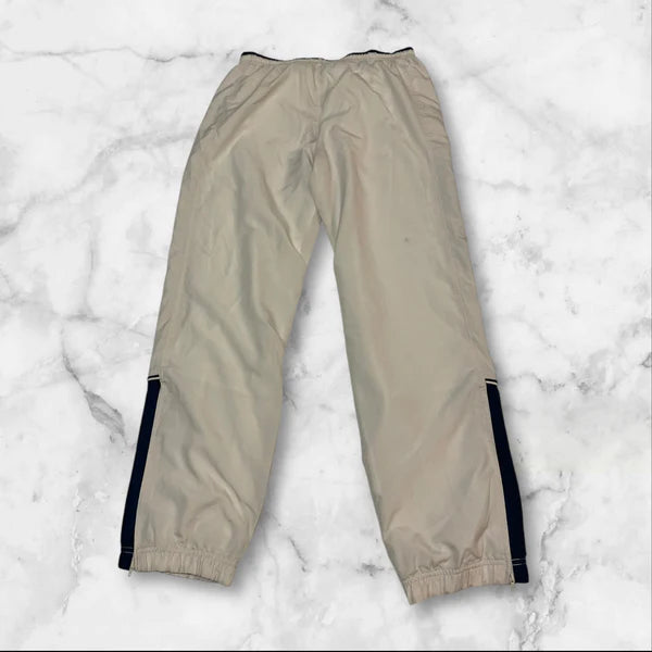 Vintage Sergio Tacchini Track Pants - Baggy Nylon Joggers (Size M) | Water-Resistant Material from Rain Jacket | Perfect for 90s Retro Streetwear & Casual Outfits