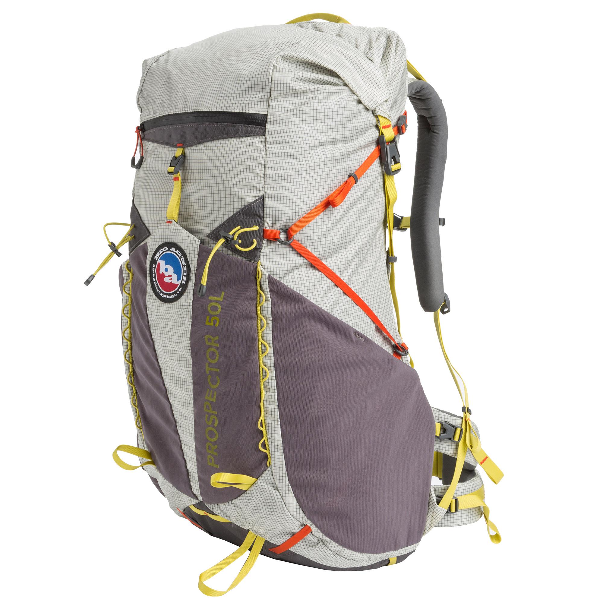 Big Agnes Prospector 50L Backpack - Lightweight Hiking Backpack for Men & Women - Durable Travel Backpack for Camping, Trekking & Outdoor Adventures