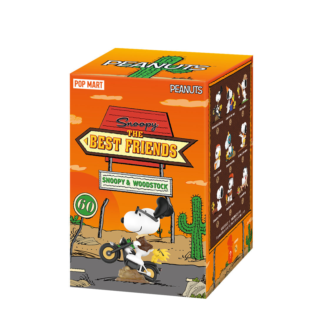 POP MART Snoopy The Best Friends Series Blind Box Collectible Figures - Cute Peanuts Gang Character Toys for Display, Gifts & Surprise Unboxing Fun