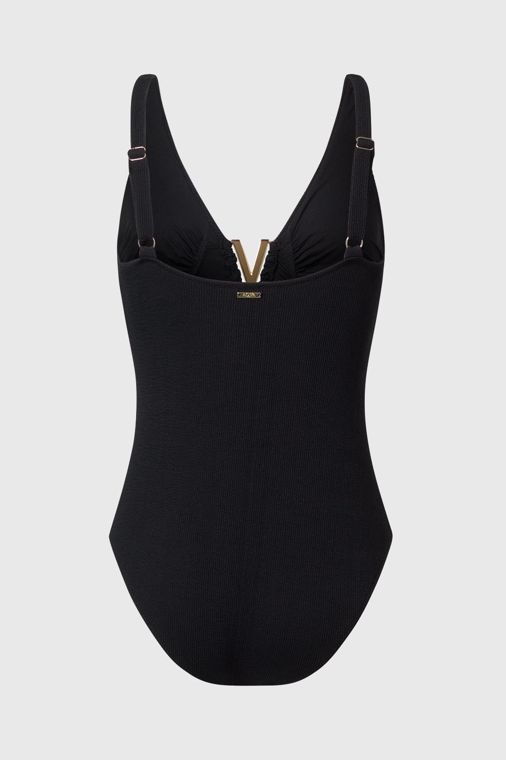 Eco-Friendly Recycled Polyamide One Piece Swimsuit for Women | Black | Sustainable Swimwear for Beach, Pool & Vacation | Perfect for Summer & Water Sports