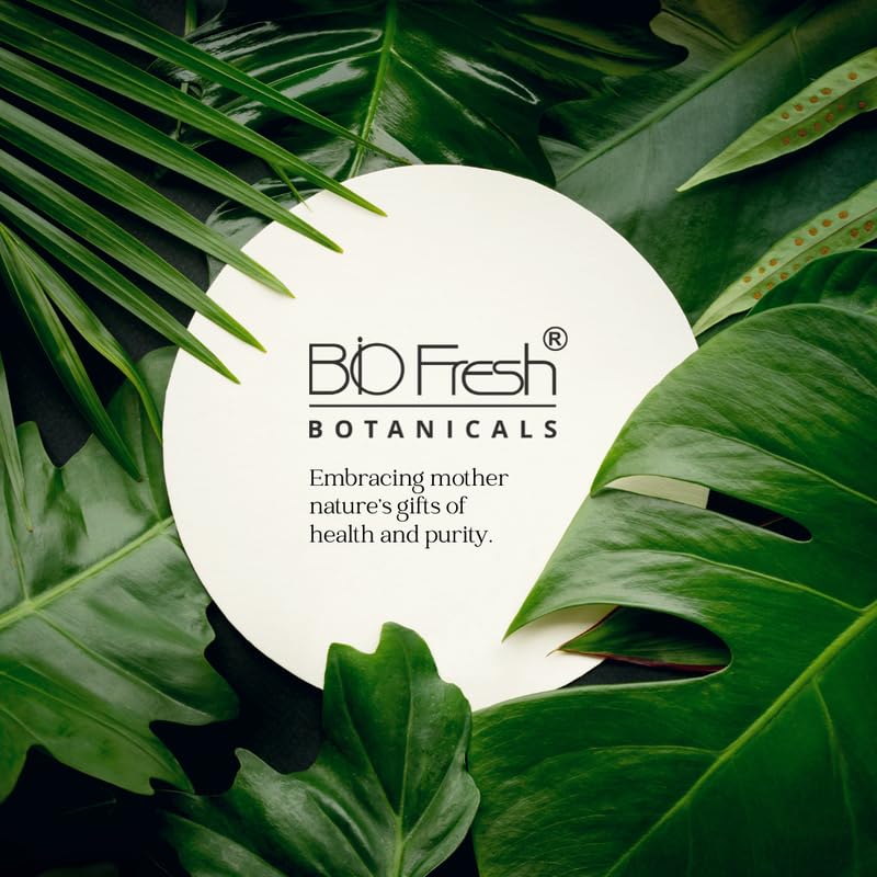 BioFresh Botanicals Vitamin C Exfoliating Clay Mask - Paraben & Sulfate Free for All Skin Types | Brightening & Detoxifying Facial Treatment for Glowing Skin