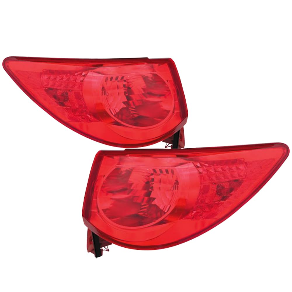 High-Performance LED Tail Lights for 2009-2012 Chevy Traverse - Direct Replacement for Halogen (GM2800238 GM2801238 15912687 15912686) - Enhanced Safety & Style for Night Driving & Custom Car Upgrades