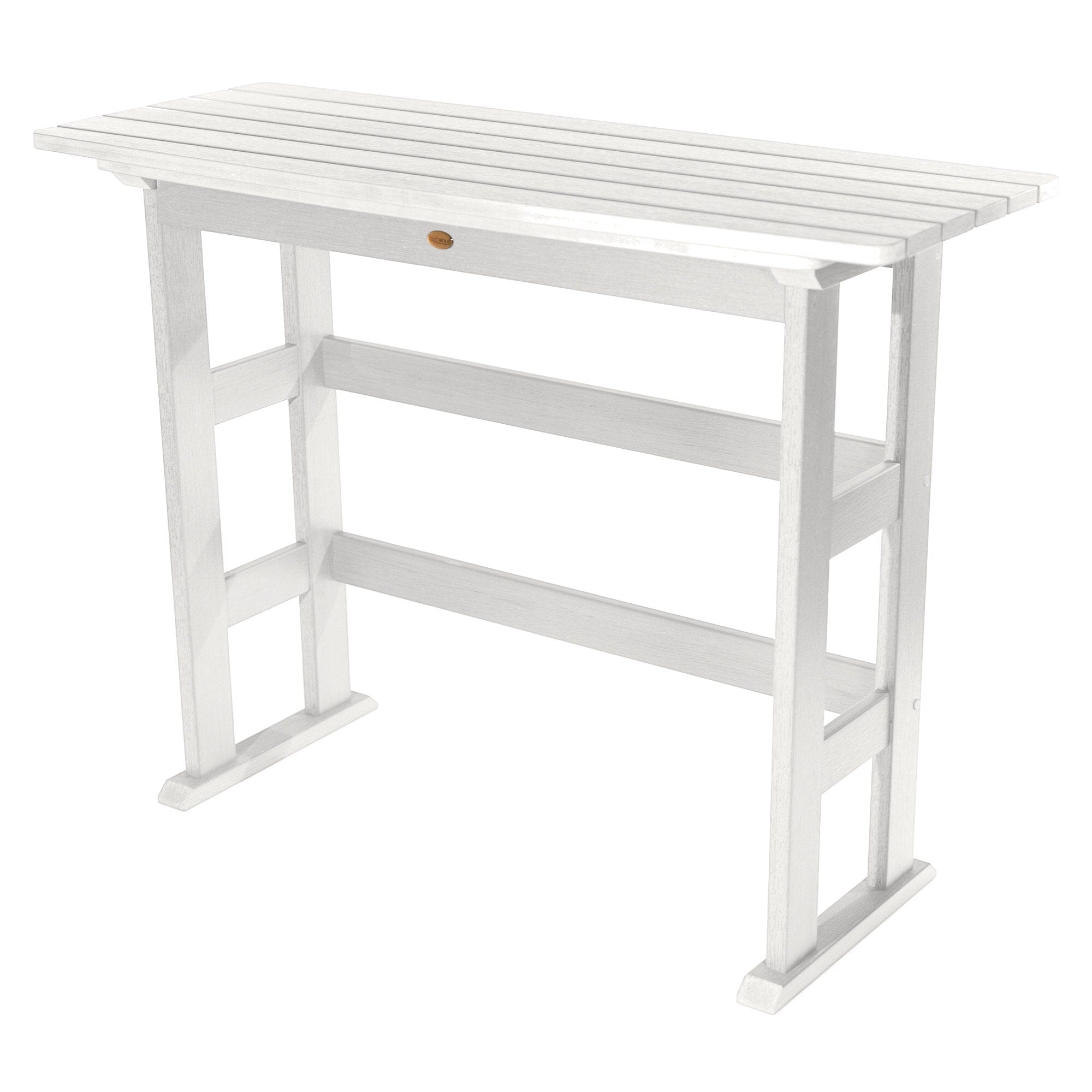 Refurbished Lehigh Bar Height Balcony Table - Outdoor Bistro Set for Patio, Deck & Small Spaces - Perfect for Coffee, Dining & Relaxing