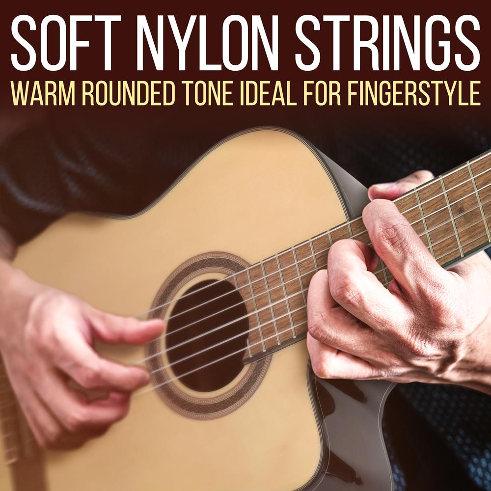 Complete Classic Acoustic Guitar Kit for Beginners - 6 String Guitar with Tuner, Case, Strap & Picks - Perfect for Learning, Practice & Live Performances
