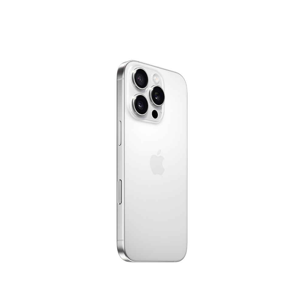 iPhone 16 Pro 512GB Titanium White - Premium Smartphone for Photography, Gaming & Business Use