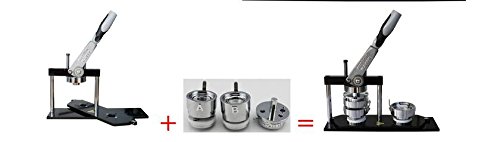 Asc365 Pro N4 Button Maker Machine - DIY Pin Badge Press for Custom Buttons, Coins & Party Favors - Perfect for Crafting, Events, Gifts & School Projects