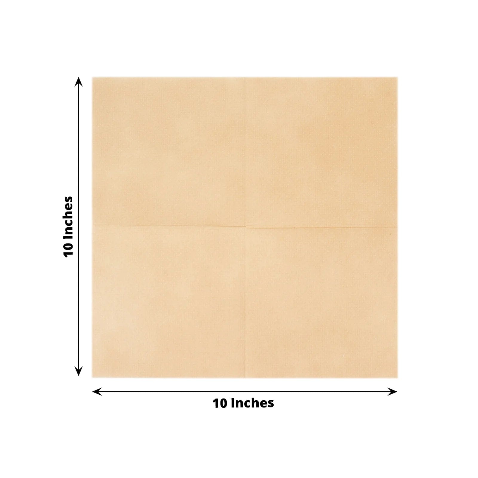 Premium 20-Pack 10x10 Inch White Airlaid Paper Cocktail Napkins - Soft, Absorbent & Disposable for Parties, Weddings & Events