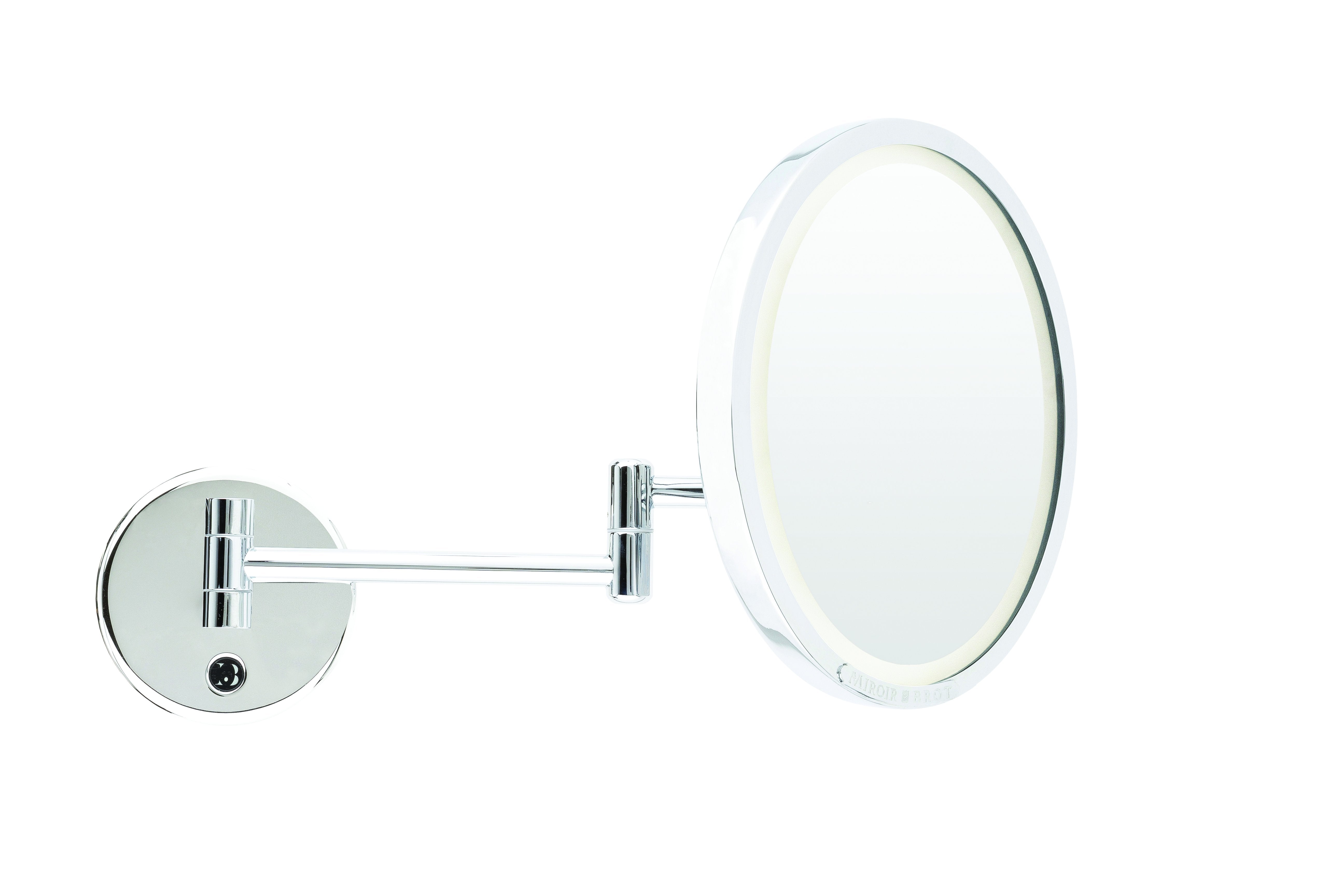 Timeless Brot Wall Mount 2-Arm Swing Mirror - 9.5