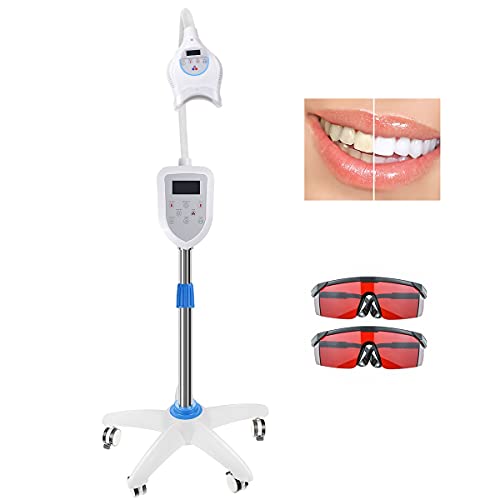 Bestlife MD-669 Digital LED Teeth Whitening Kit with Accelerator & Mobile Lamp - Includes 2 Protective Goggles for At-Home or Travel Use | Brighten Smile Safely for Weddings, Dates & Professional Events