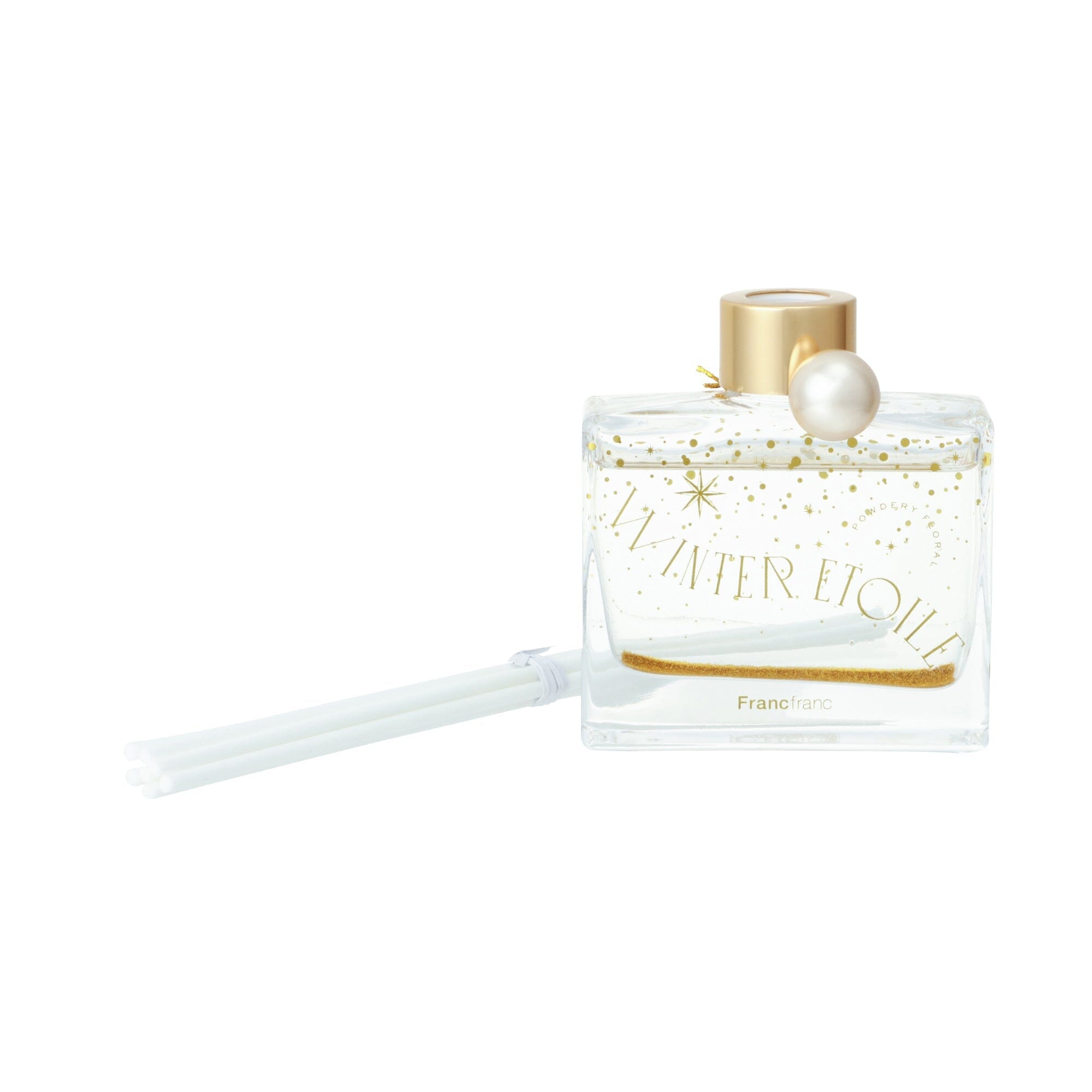 Winter Etoile Fragrance Diffuser - Powder Floral Scented Reed Diffuser for Home, Office & Bathroom | Long-Lasting Aromatherapy Gift Set for Relaxation & Stress Relief