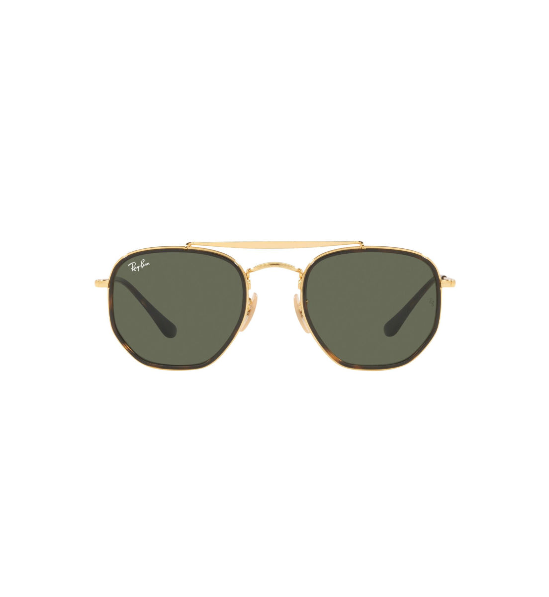 Ray Ban The Marshal II Sunglasses - Polarized Aviator Style for Men & Women - UV Protection, Classic Design - Perfect for Driving, Travel & Outdoor Activities