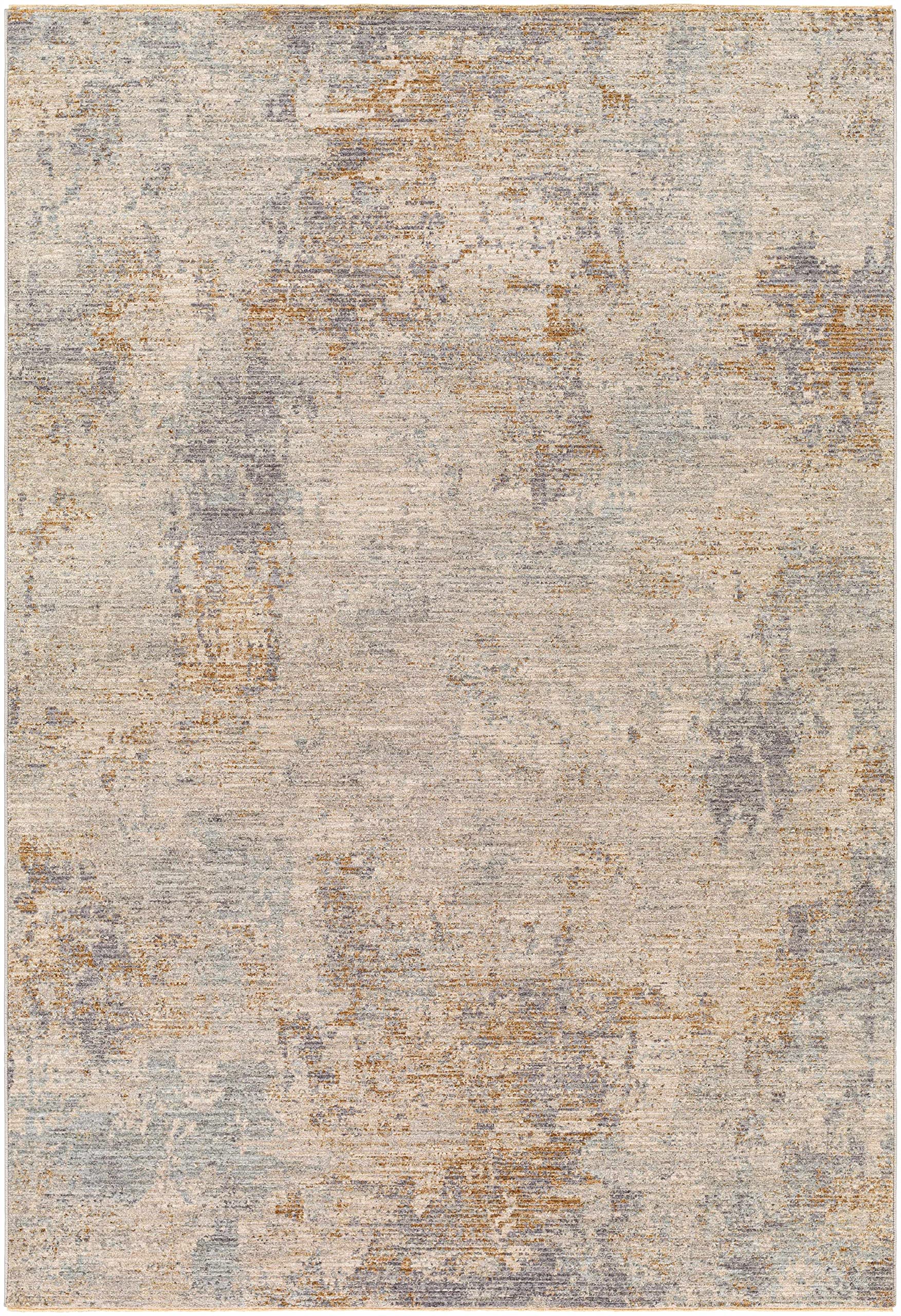 Hauteloom Deka Soft Modern Round Area Rug for Living Room and Bedroom - 5'3