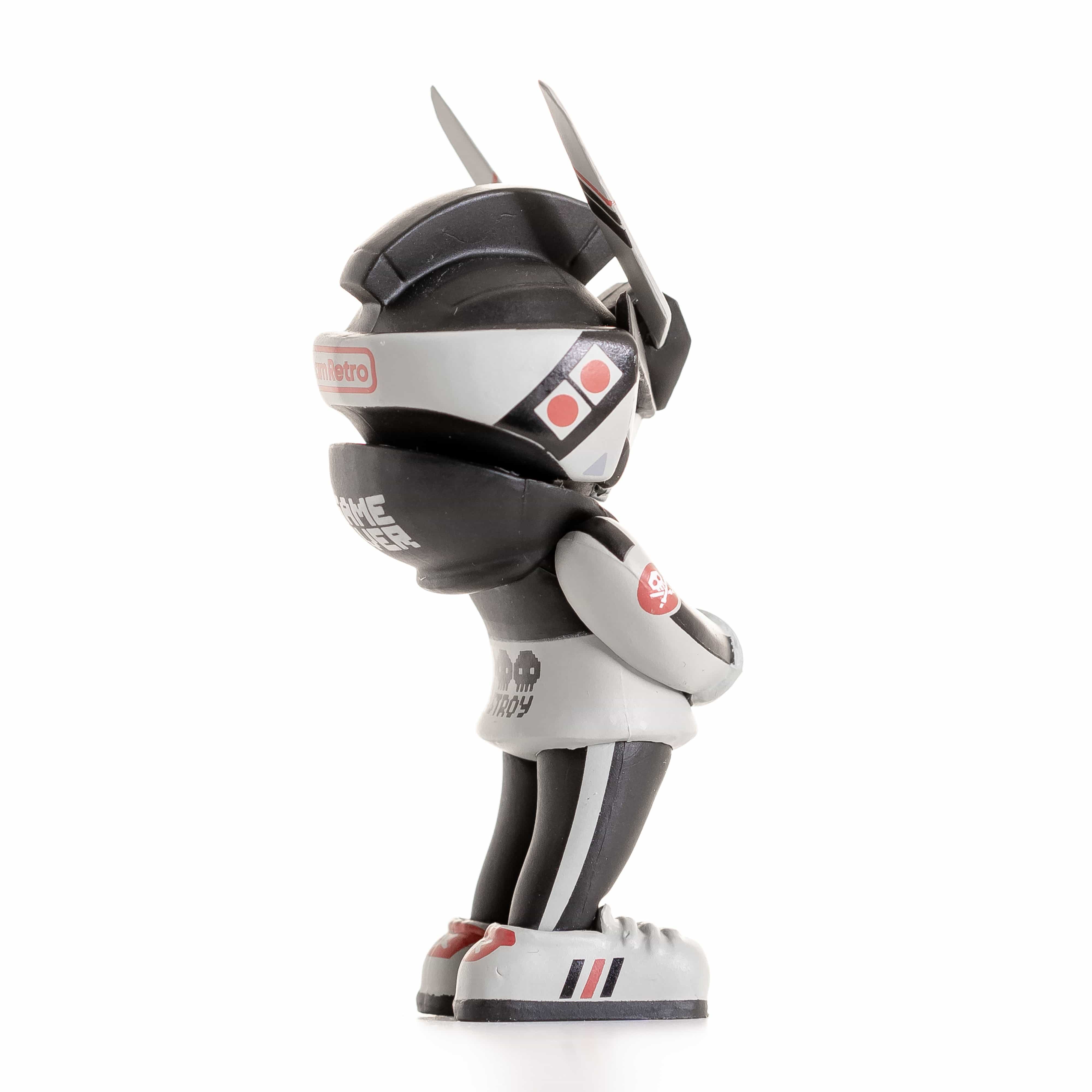 Retro Destroyer Micro TEQ63 Action Figure by Quiccs x Martian Toys x IamRetro - Exclusive Collectible for Display & Home Decor