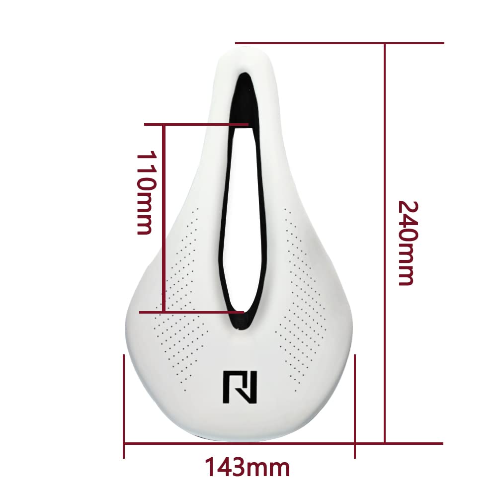 ROADNADO Comfortable Gel Bike Seat with Suspension - Ergonomic & Breathable Bicycle Saddle for Mountain & Road Bikes - Perfect for Long Rides, Commuting & Outdoor Cycling Adventures