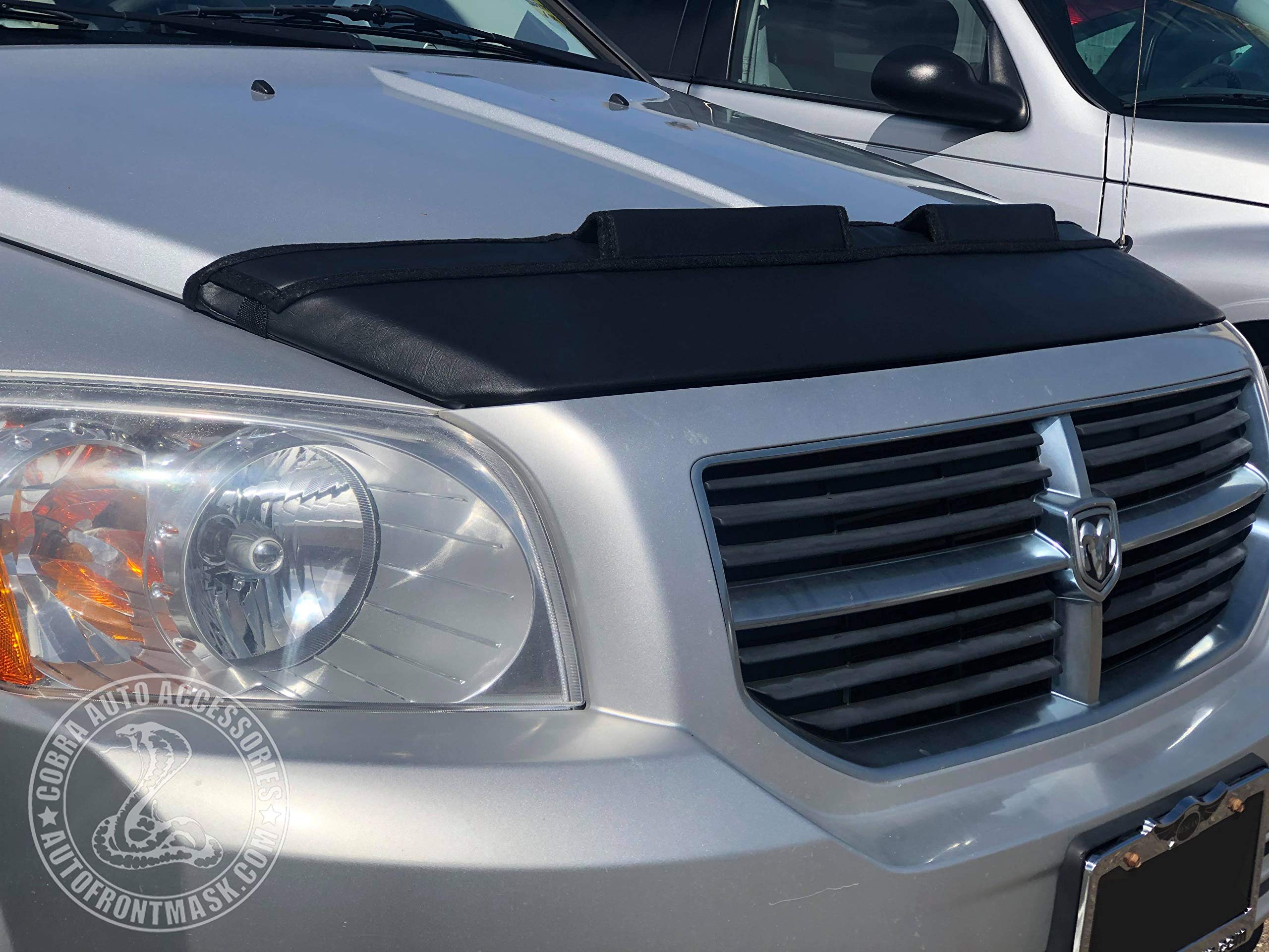 Car Hood Bra Cover for Dodge Caliber 2007-2012 - Front End Mask Protector for Paint & Windshield Protection - Perfect for Road Trips & Off-Road Adventures